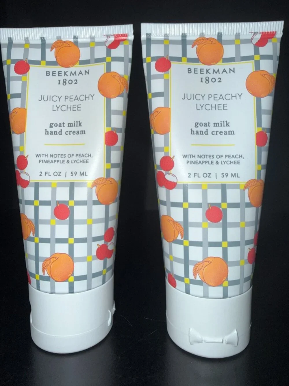 Beekman 1802 Juicy Peachy Lychee Hand Cream 2oz NWT